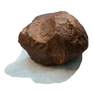 櫛池隕石レプリカ（上越市清里星のふるさと館蔵）