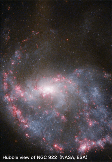 Hubble view of NGC 922(NASA,ESA)